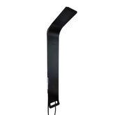 Streamline Synergii Shower Panel Multi Function Tower with Right Side Controls - Matte Black